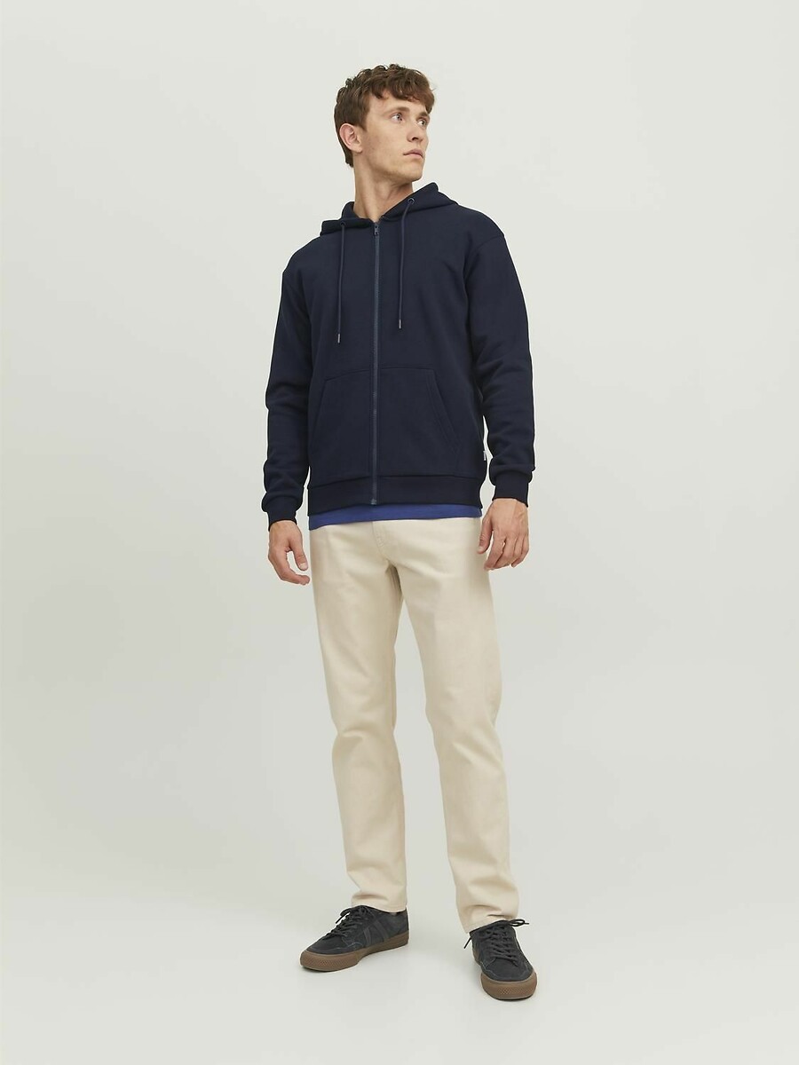 JACK & JONES<br>Moletom com zíper