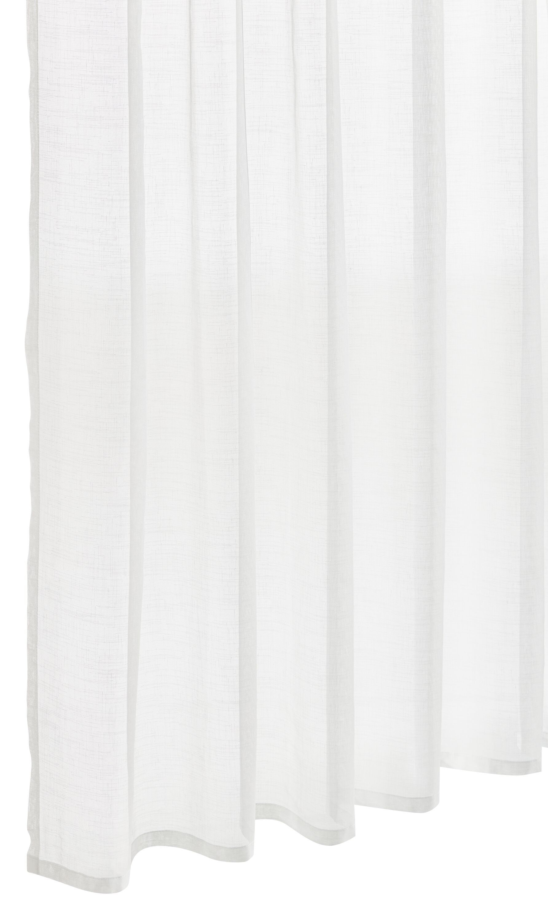 TICO Fertigvorhang Tag - Weiss / B: 150.0 cm x H: 260.0 cm
