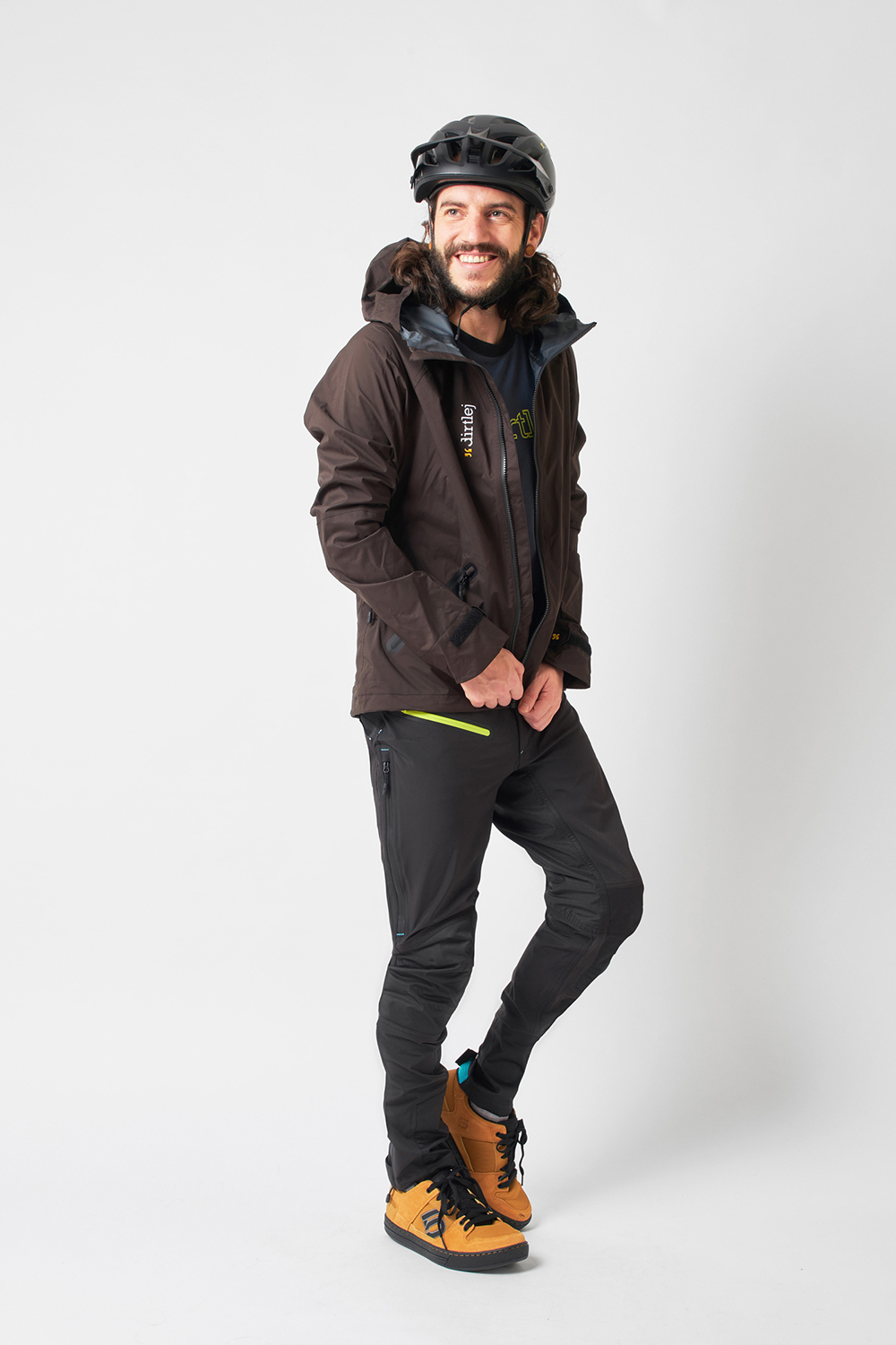 Dirtlej Trailscout Vandtætte MTB Bukser Sort/Lime