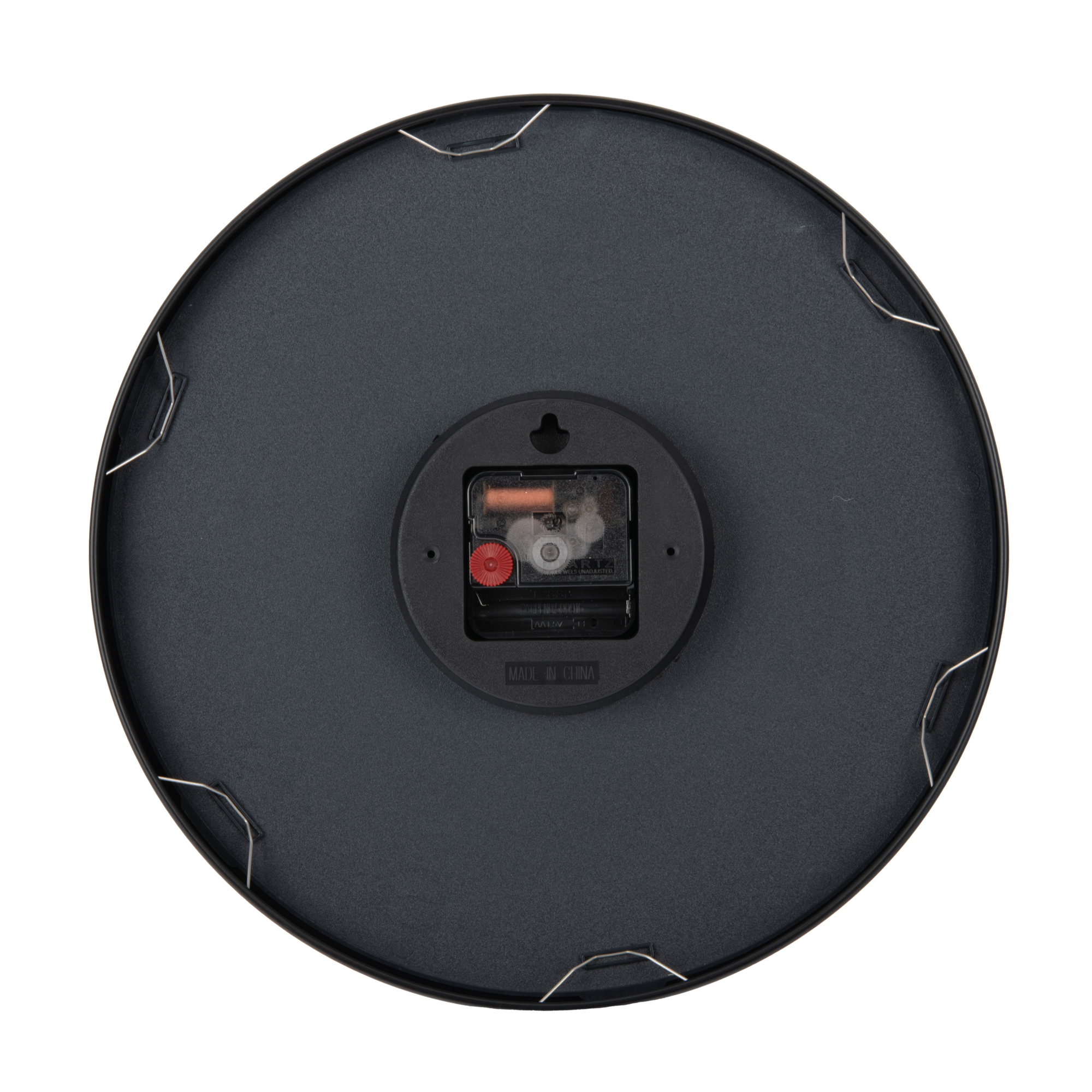 Wandklok Fuerte Dome Donkergrijs