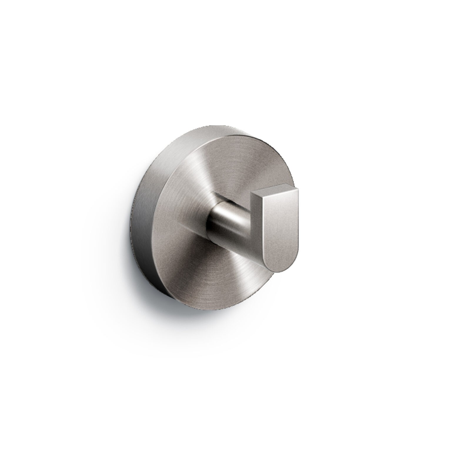 Clou Flat handdoekhaakjes RVS geborsteld - set van 2