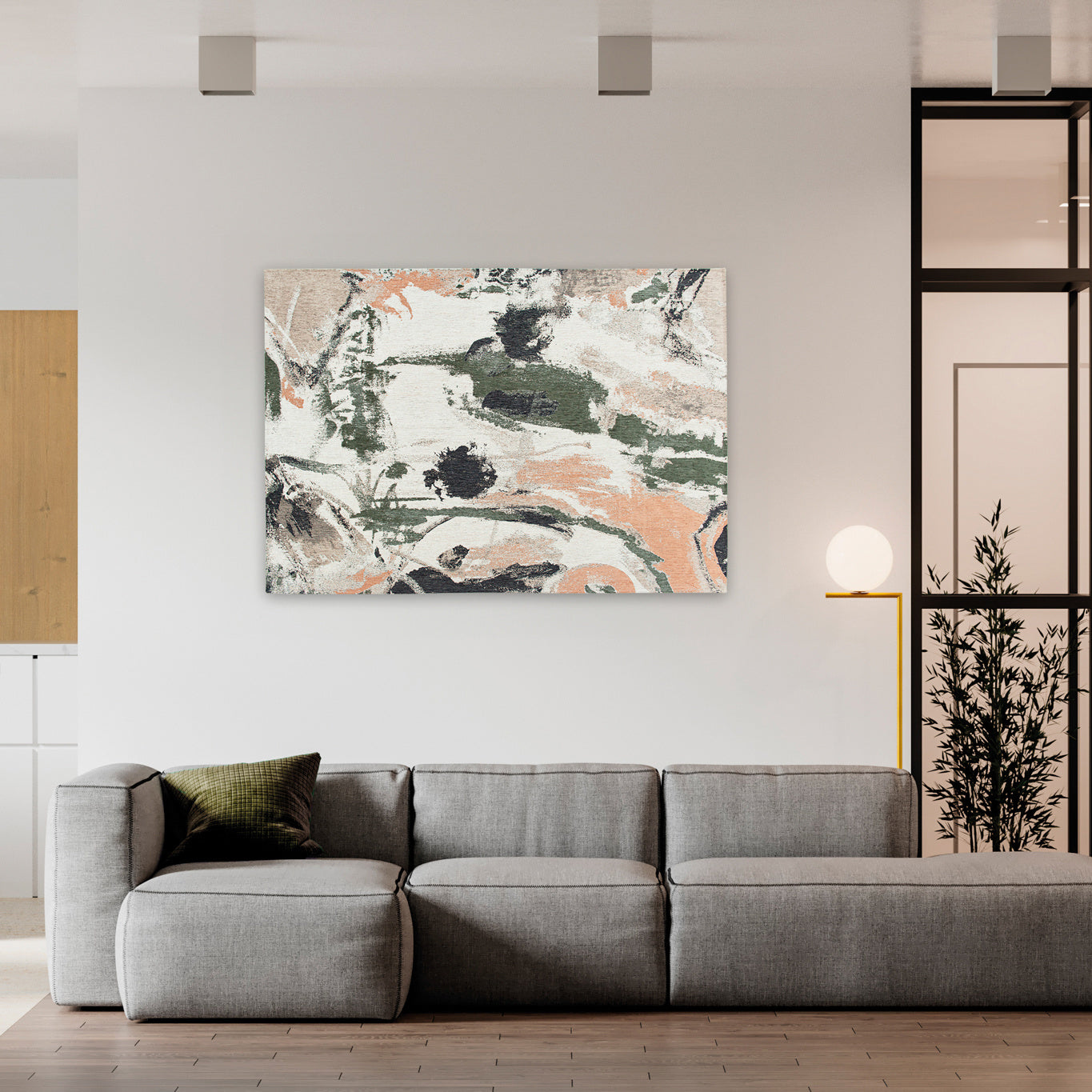 Louis de Poortere Fresque Wandkleed 100 x 140 cm - Indian Rice