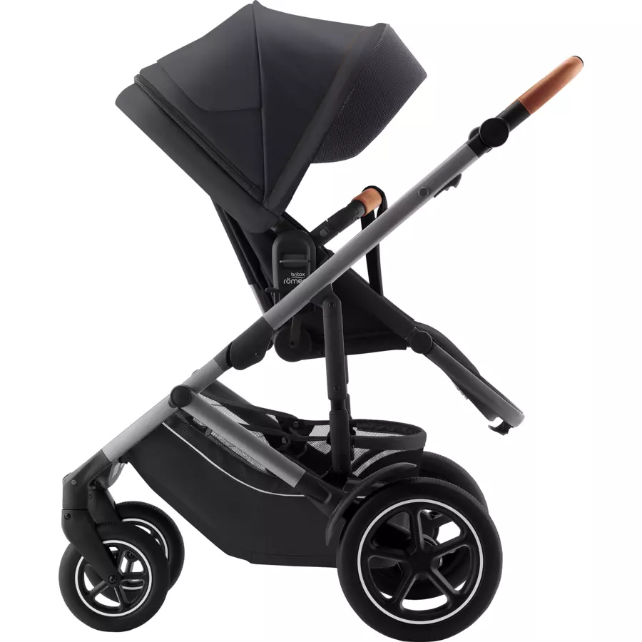 Britax Römer 3 in 1 Kinderwagen Smile 5Z Babyschale 5Z2 Fossil Grey