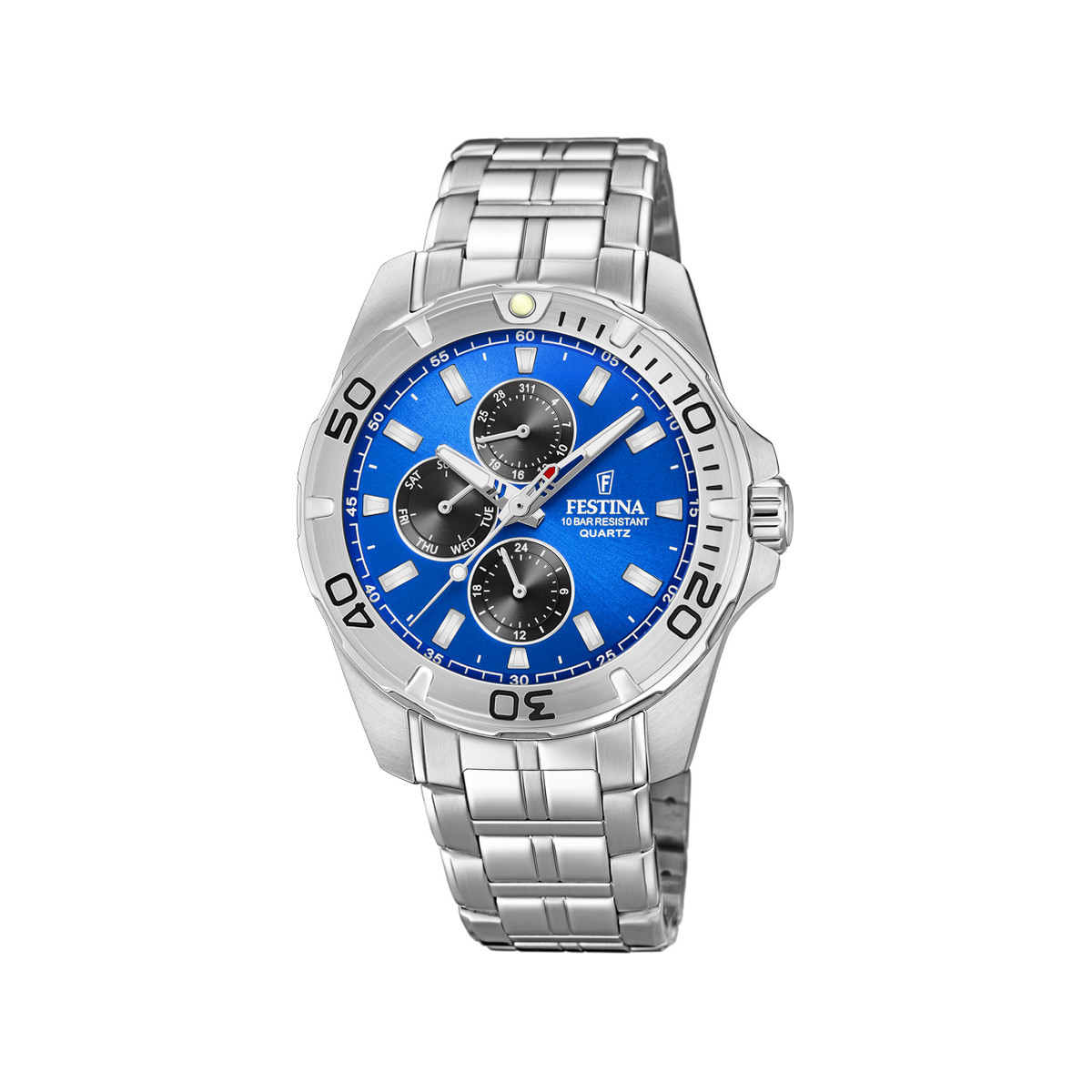 Montre FESTINA MULTIFONCTIONS Bracelet Acier inoxydable