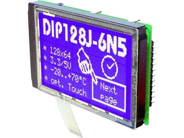 DISPLAY VISIONS LC-display (B x H x T) 75 x 45.8 x 10.8 mm
