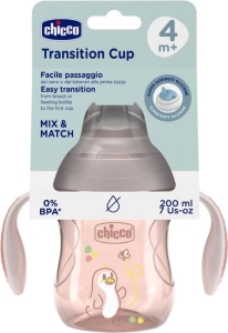 CHICCO TRANSITION Cup Pink ab 4 Monate