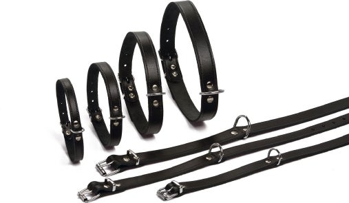 Beeztees hondenhalsband zwart 47 x 18 cm