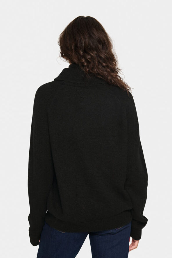 Saint Tropez GarbieSZ Rollneck Pullover Black