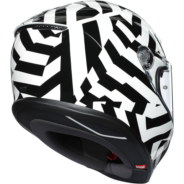 AGV - Casque K6 Secret Noir / Blanc