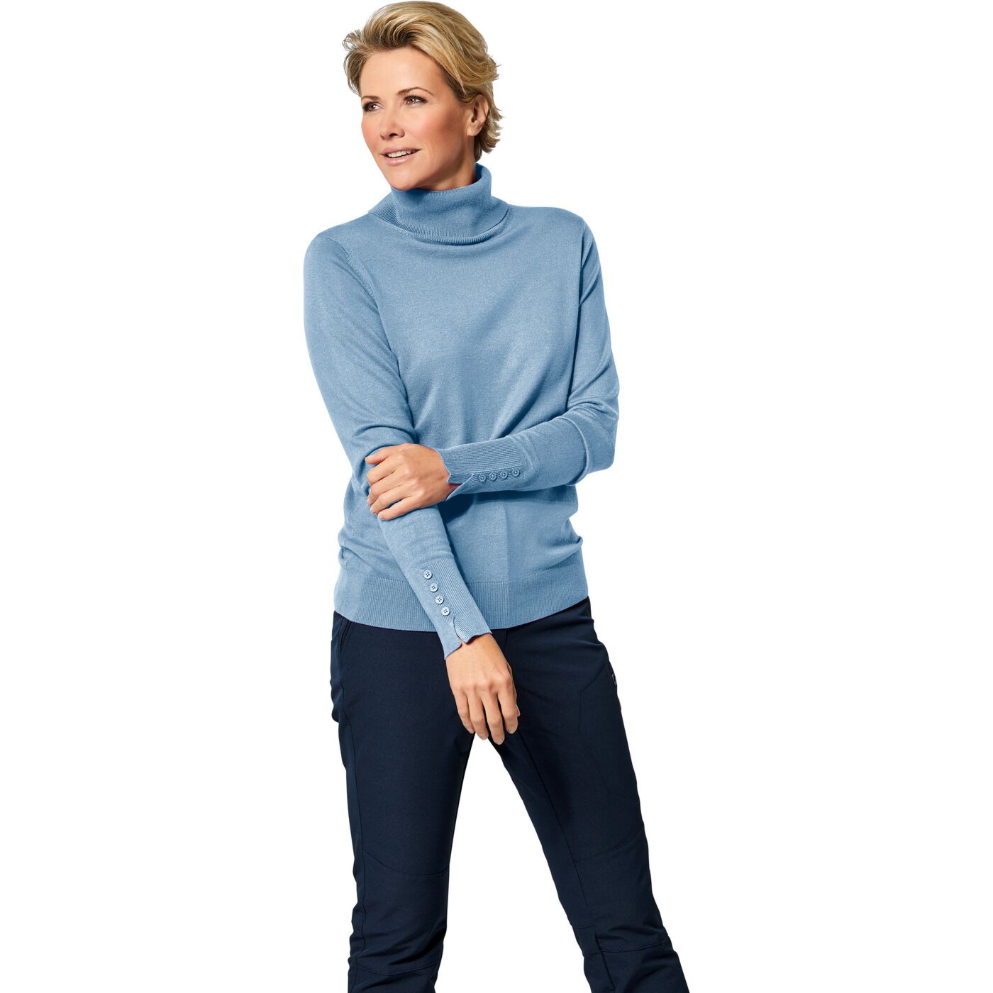 Blue SevenRollkragenpullover «Fina»