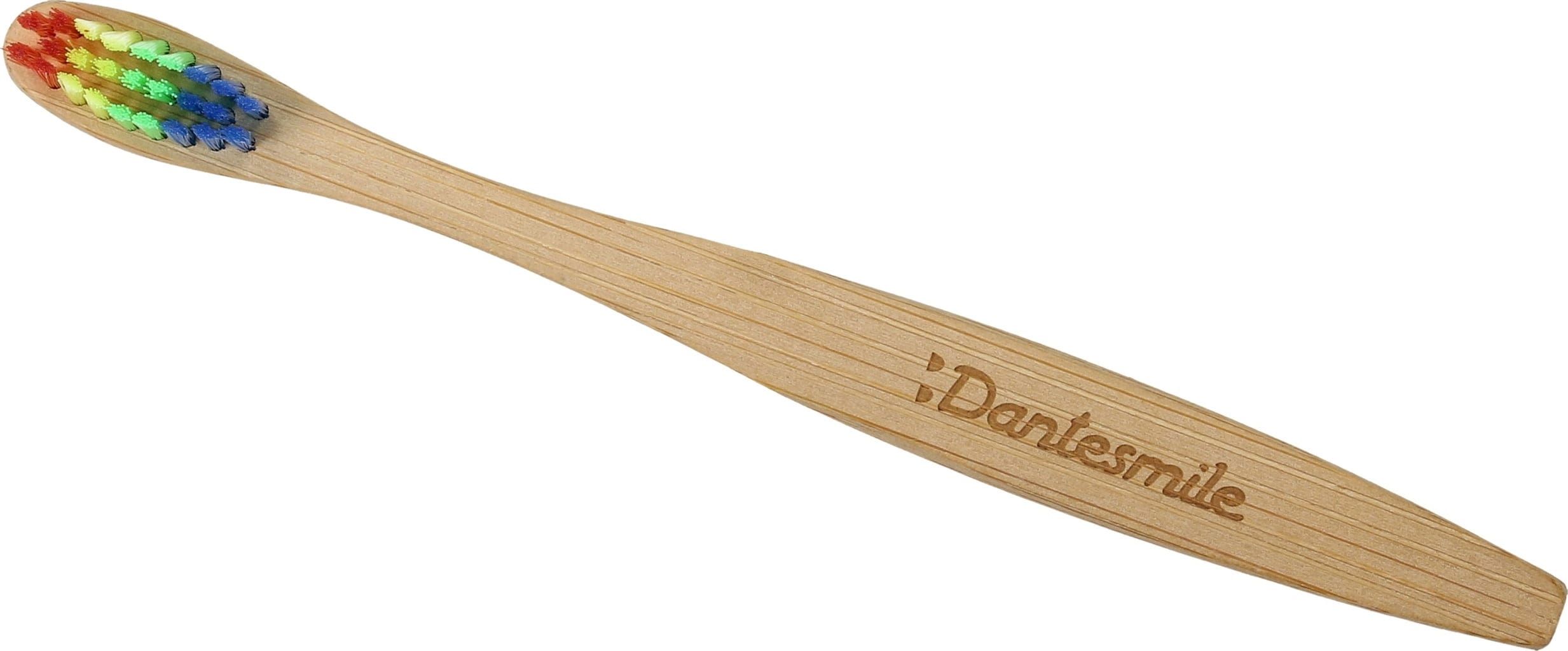 Dantesmile  Bambus Zahnbürste Kinder Rainbow