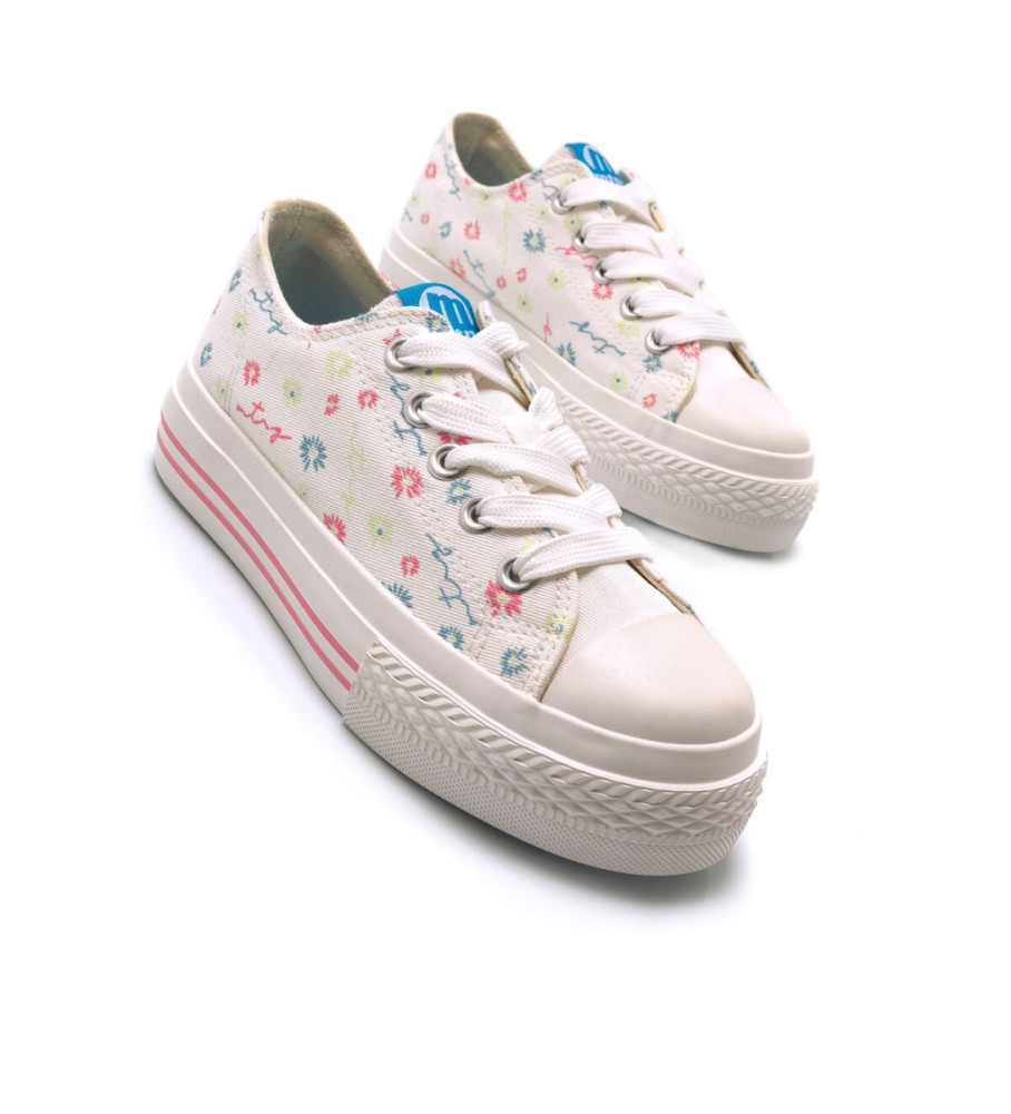 Tênis Mustang Infantil Tamanho Grande Branco
