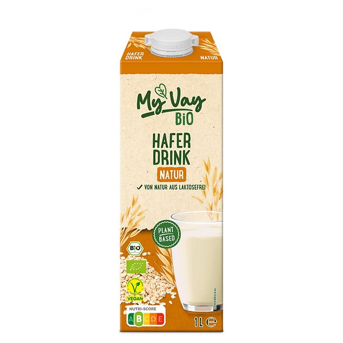 MY VAY Bio-Haferdrink Natur 1 l