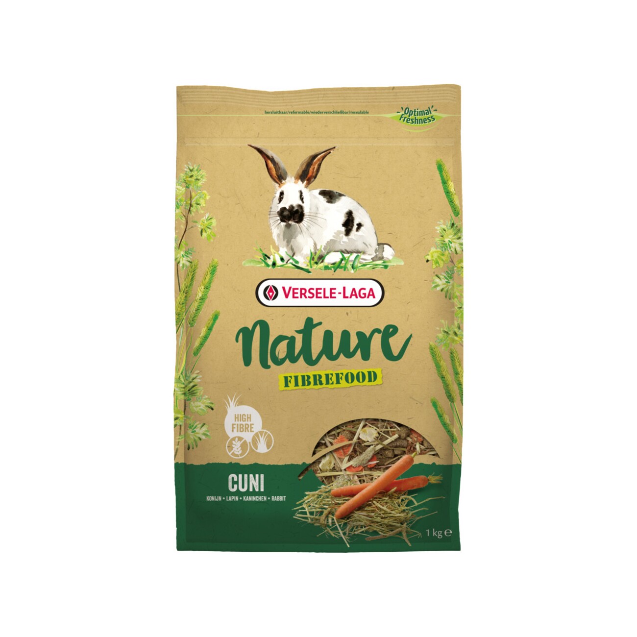 Versele-Laga Nature Cuni Fibrefood für Kaninchen 1 kg