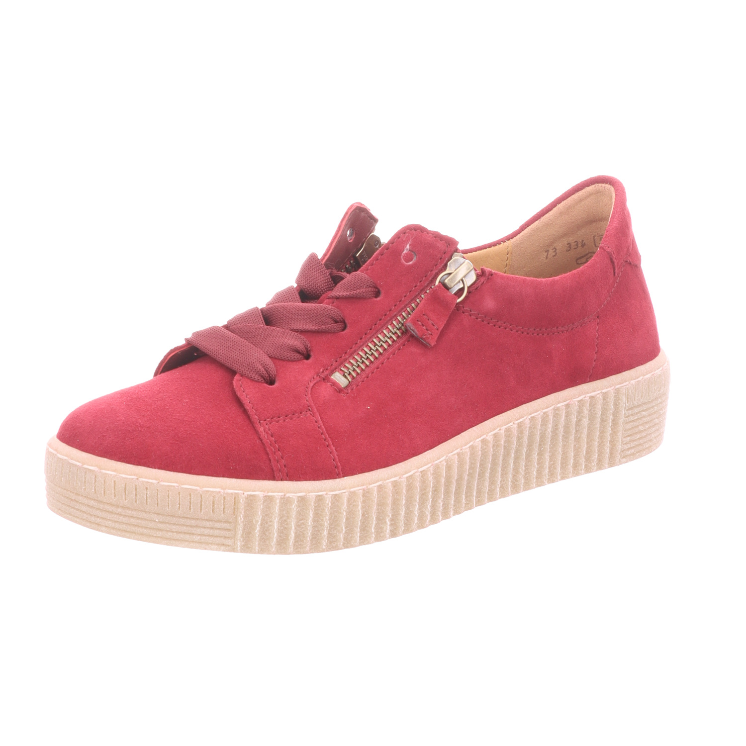 Gabor Fashion Damen-Schnürhalbschuh Bordeaux-Rot