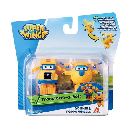 Waiky SuperWings Donnie & Poppa