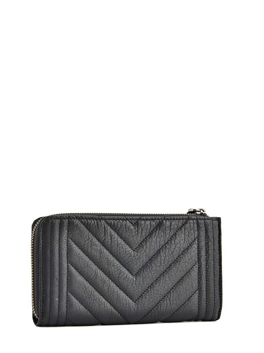 PortefeuilleLena cuir Vintage NAT ET NIN