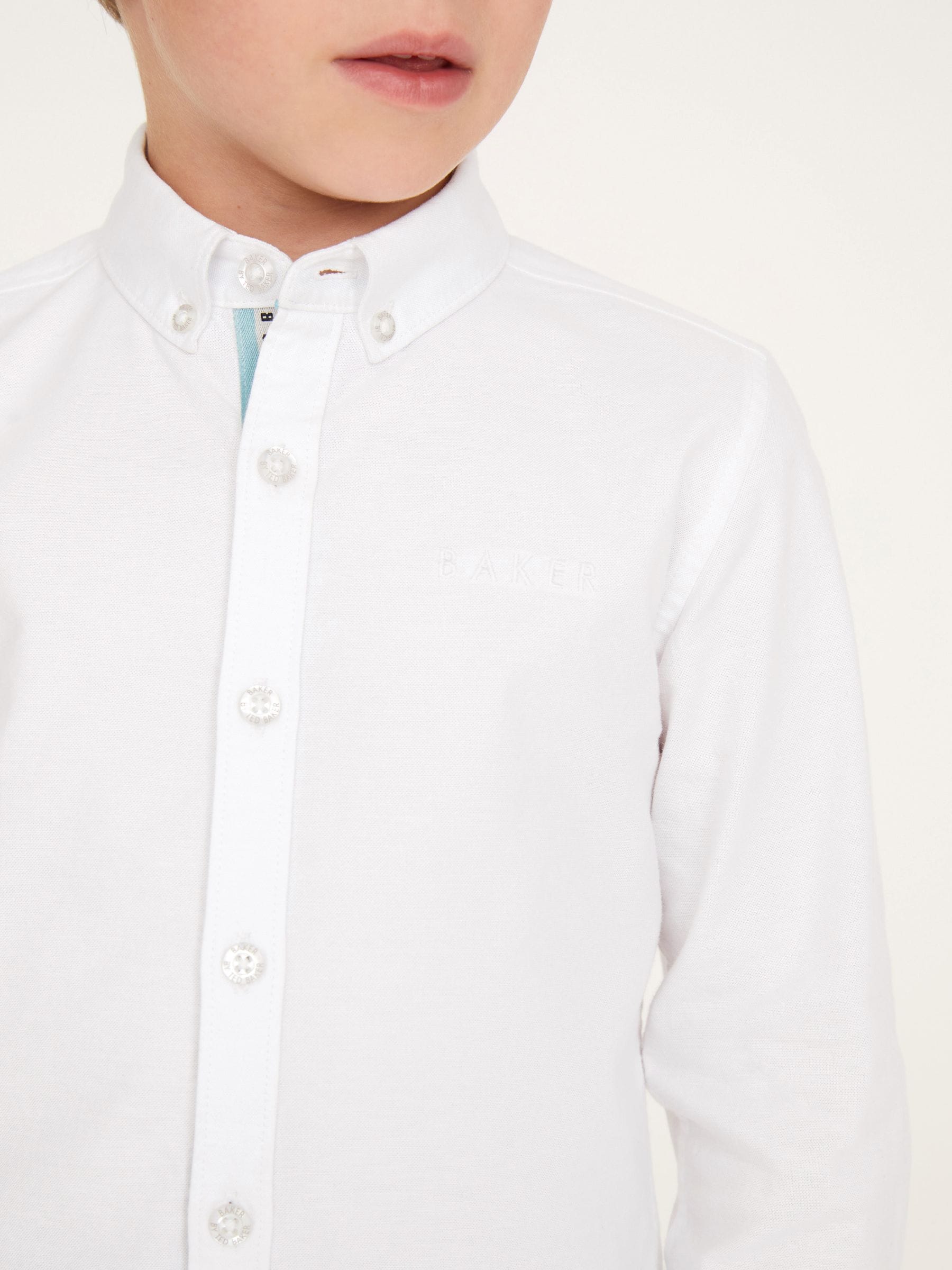 Wit - Baker by Ted Baker Oxford overhemd
