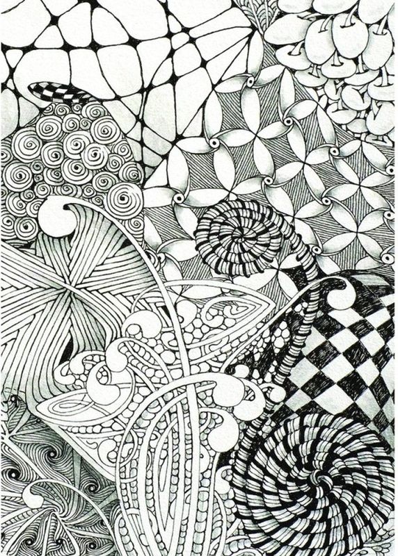 Sakura - Zentangle Tool Set - 20-delig - Wit - Museumkwaliteit Papier