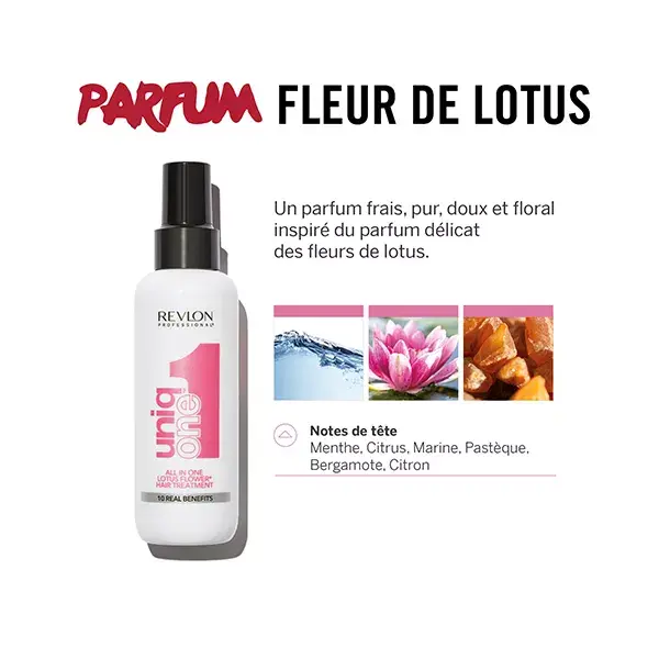 Revlon Professional UniqONE™ Lotus Leave-In Spray Mask 150 ml