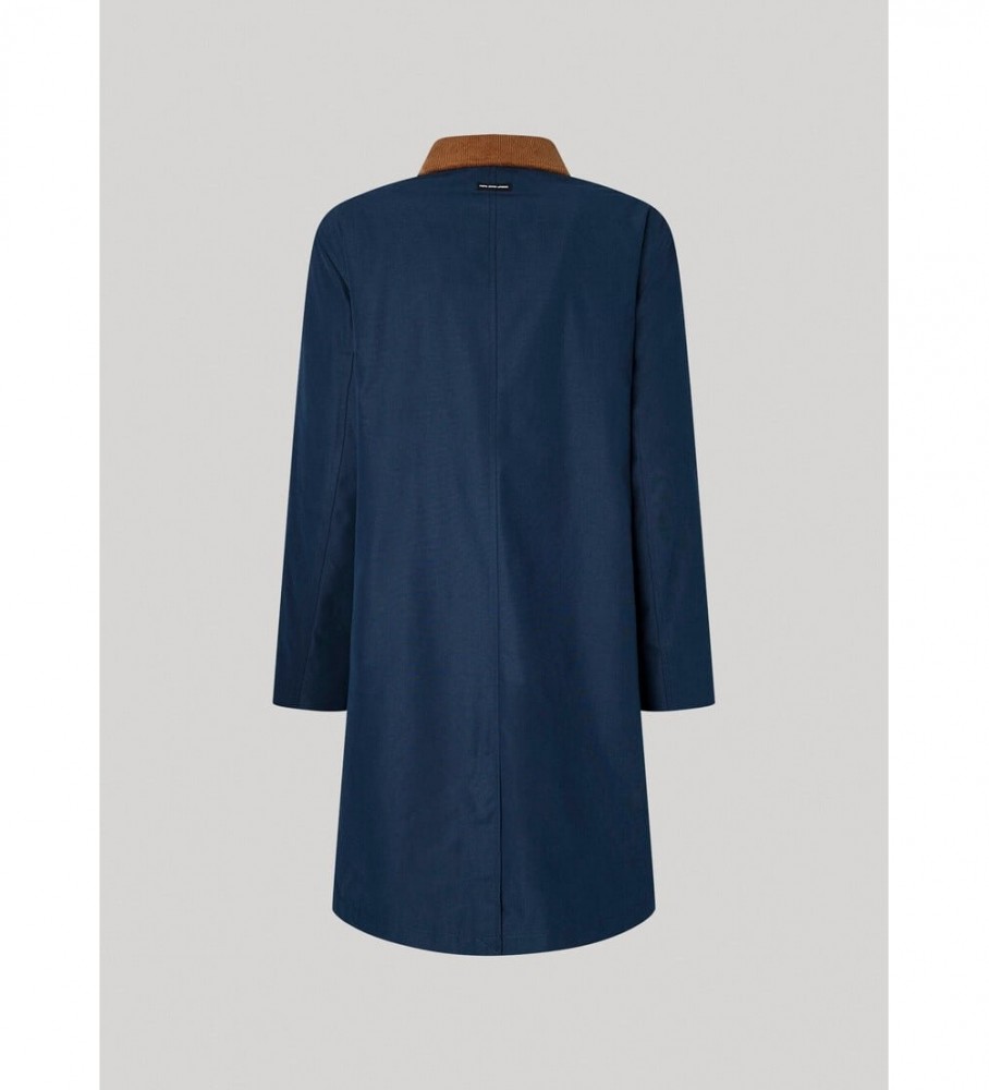 Casaco comprido Pepe Jeans Missa azul marinho