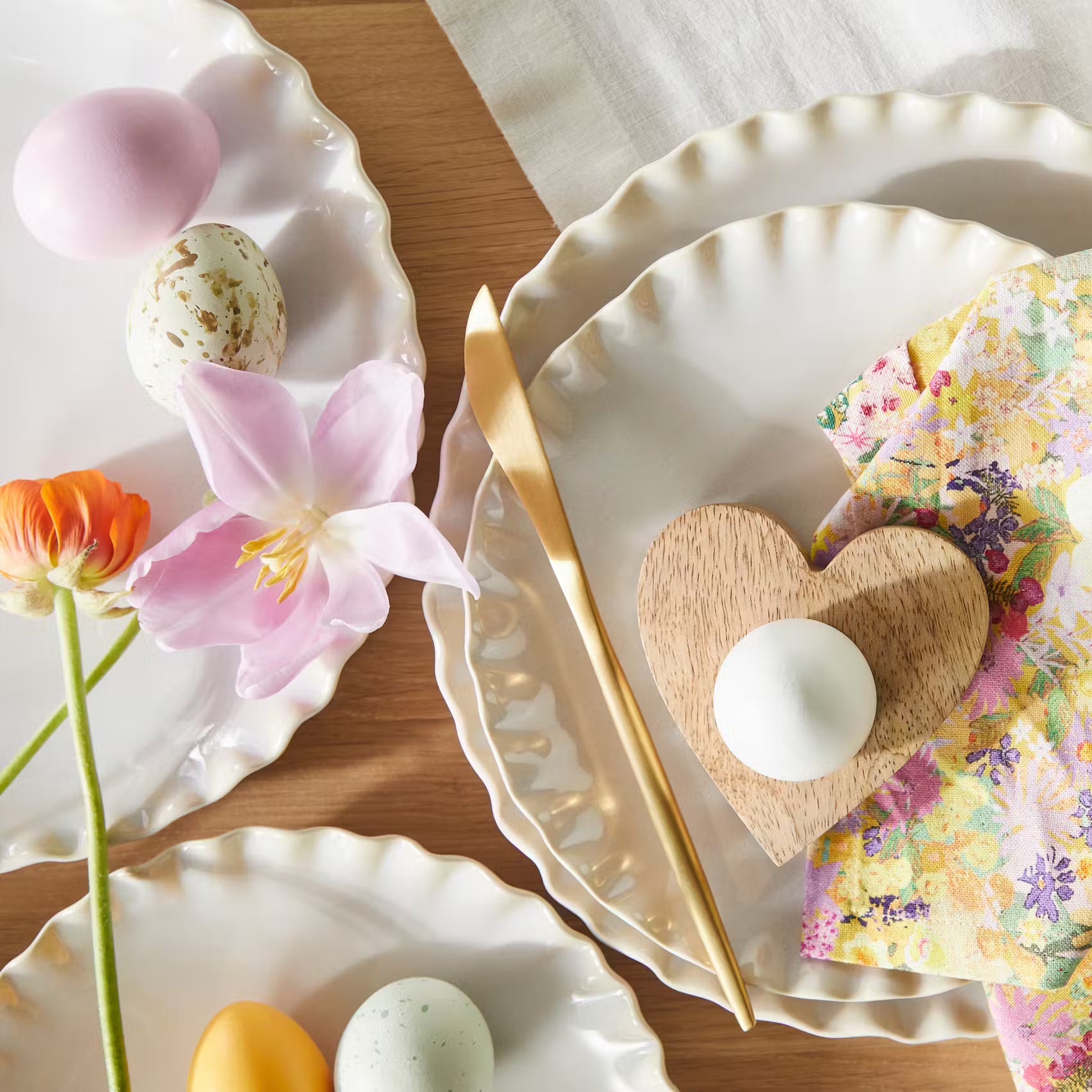 MANGO DAYS Eierbecher Herz 4er-Set