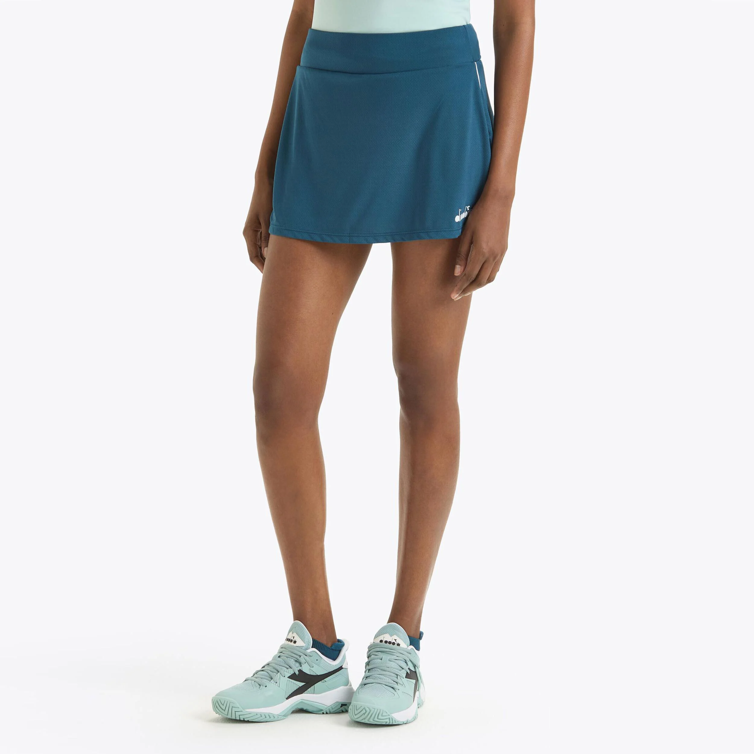Diadora L. Core Jupe Femmes - Bleu Petrol