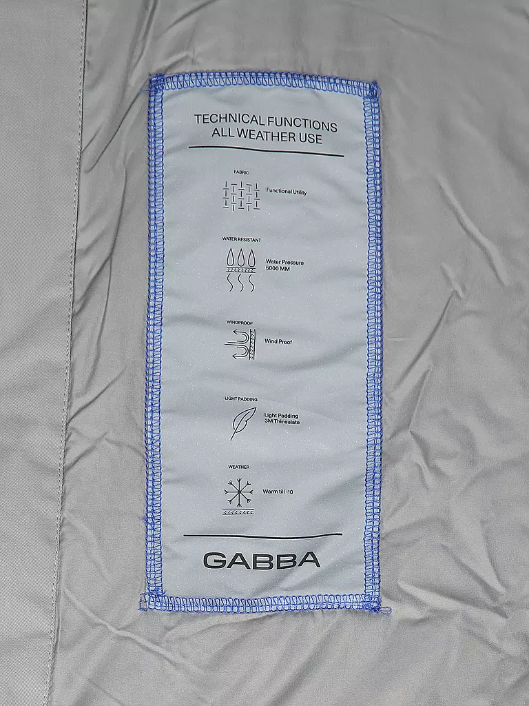 GABBA Parka RONTIN grau