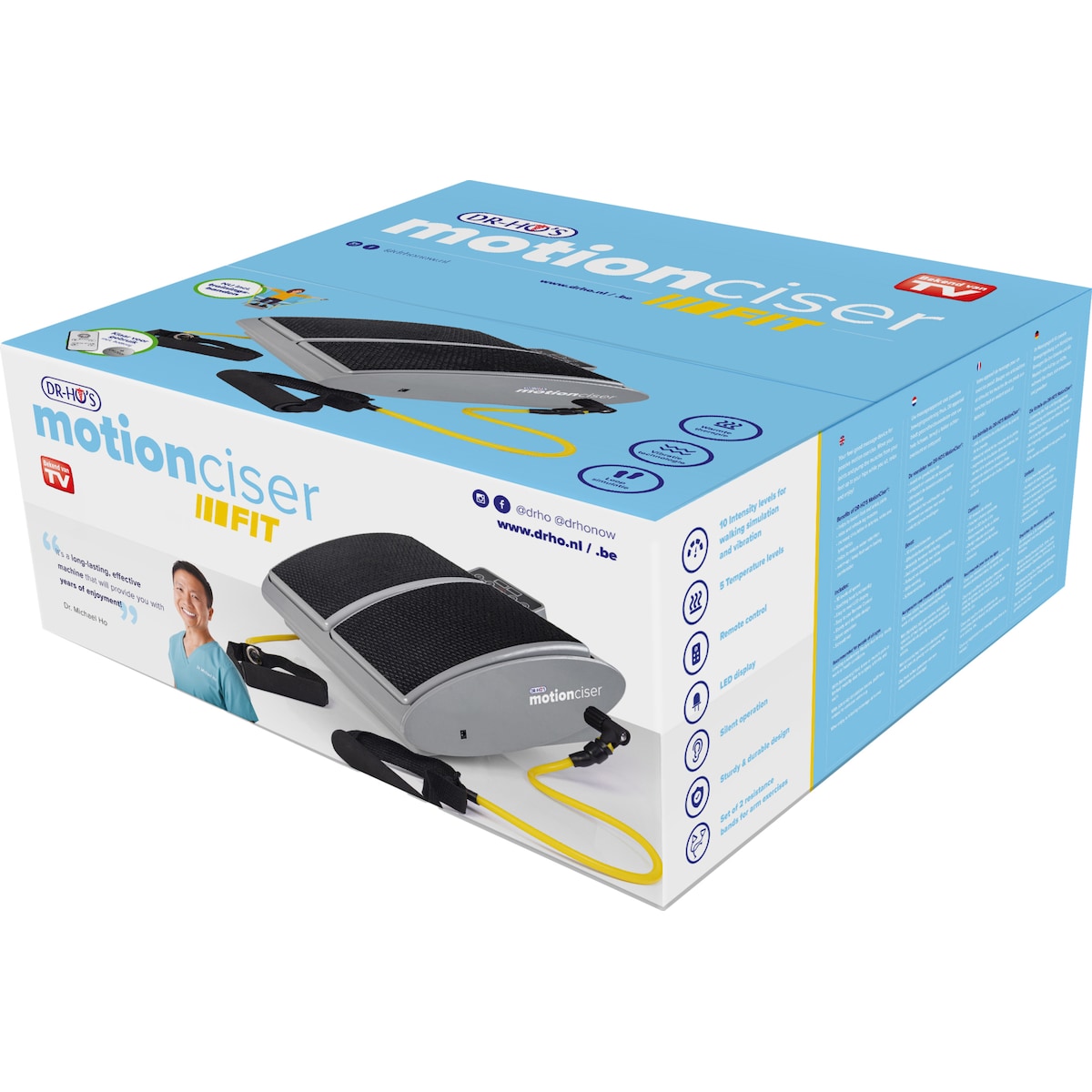 Dr Ho s Motionciser fotmassasjeapparat R140006 (grå)