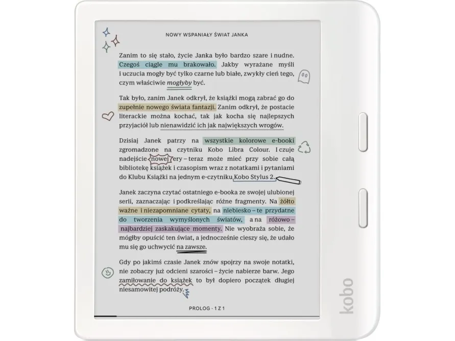 Kobo Libra Colour - eBook læser - 32 GB - 7
