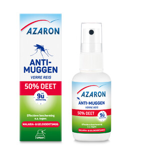 Azaron Anti-Muggenspray Verre Reis 50% DEET 50ML