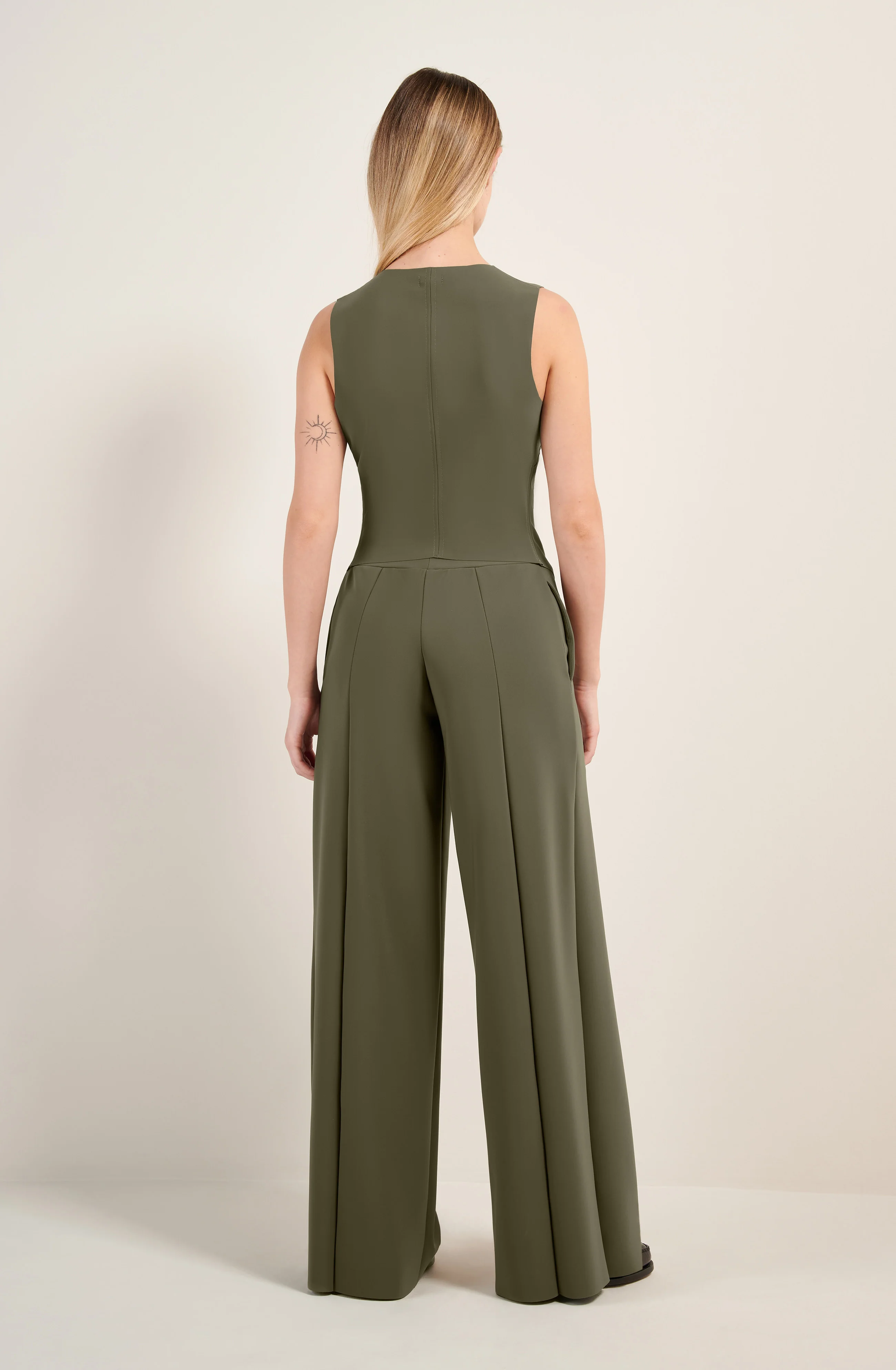 gabie Gilet sans manche lichen Lichen