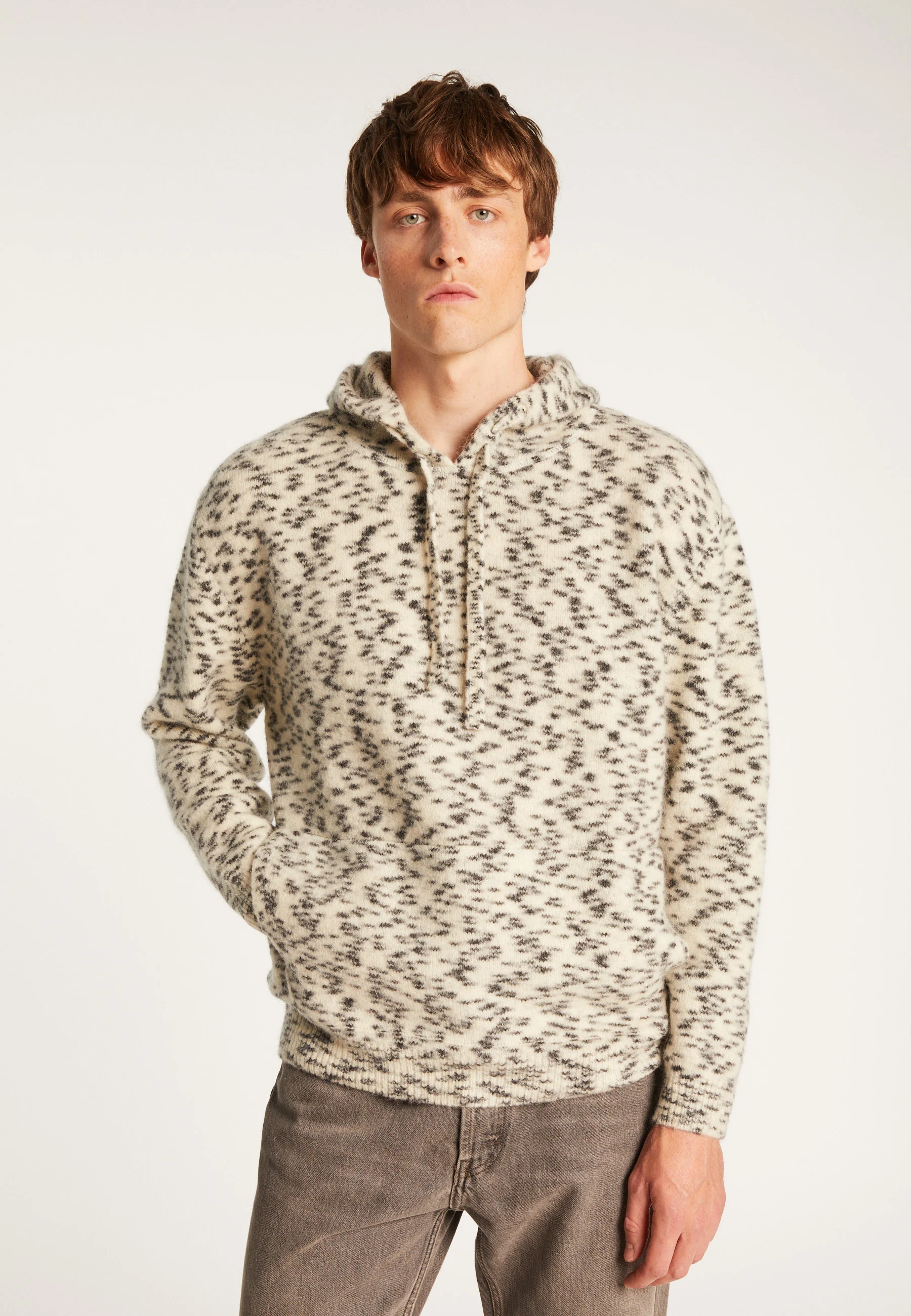 TÉLIOAH24 - Hoodie en mohair | Blanc
