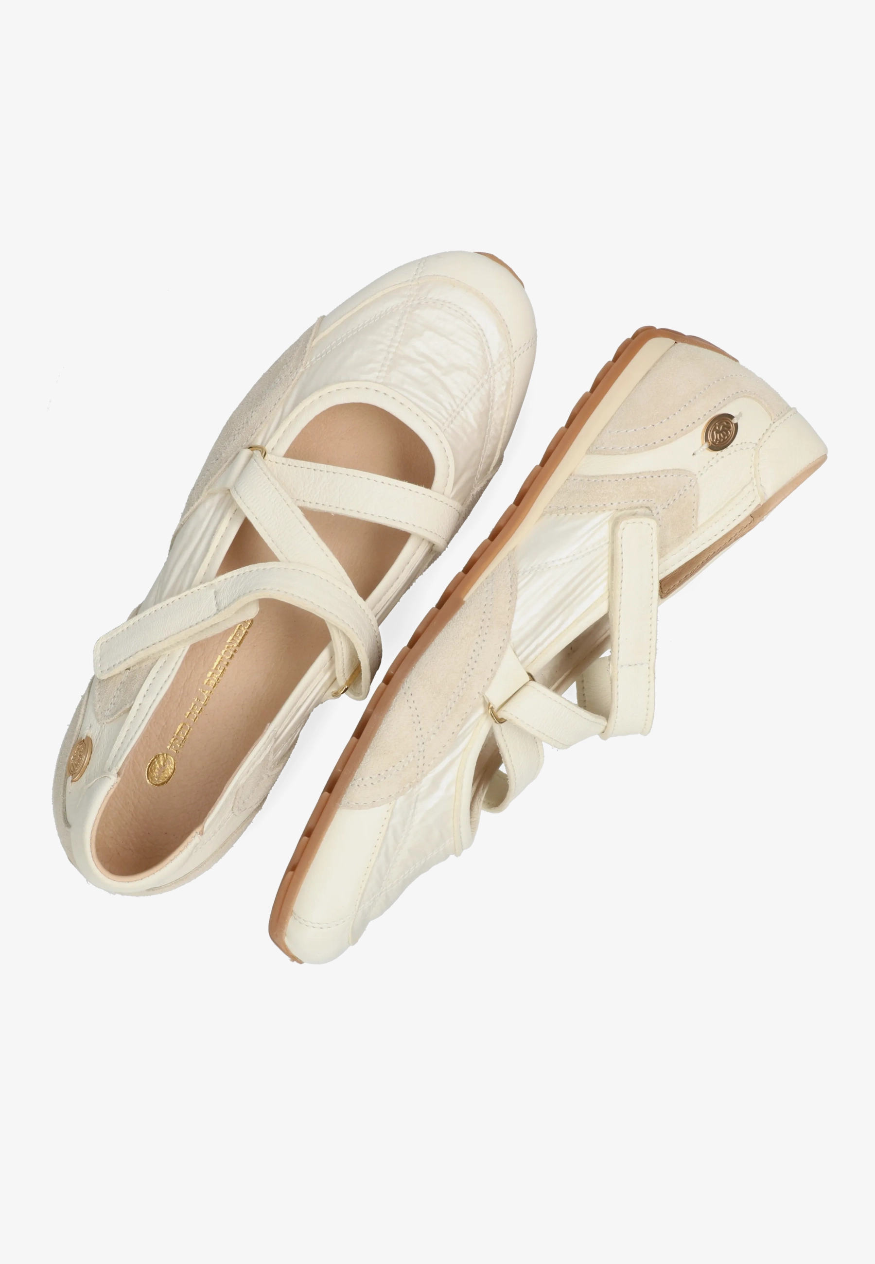 UTA KEA Ballerina satin Off White
