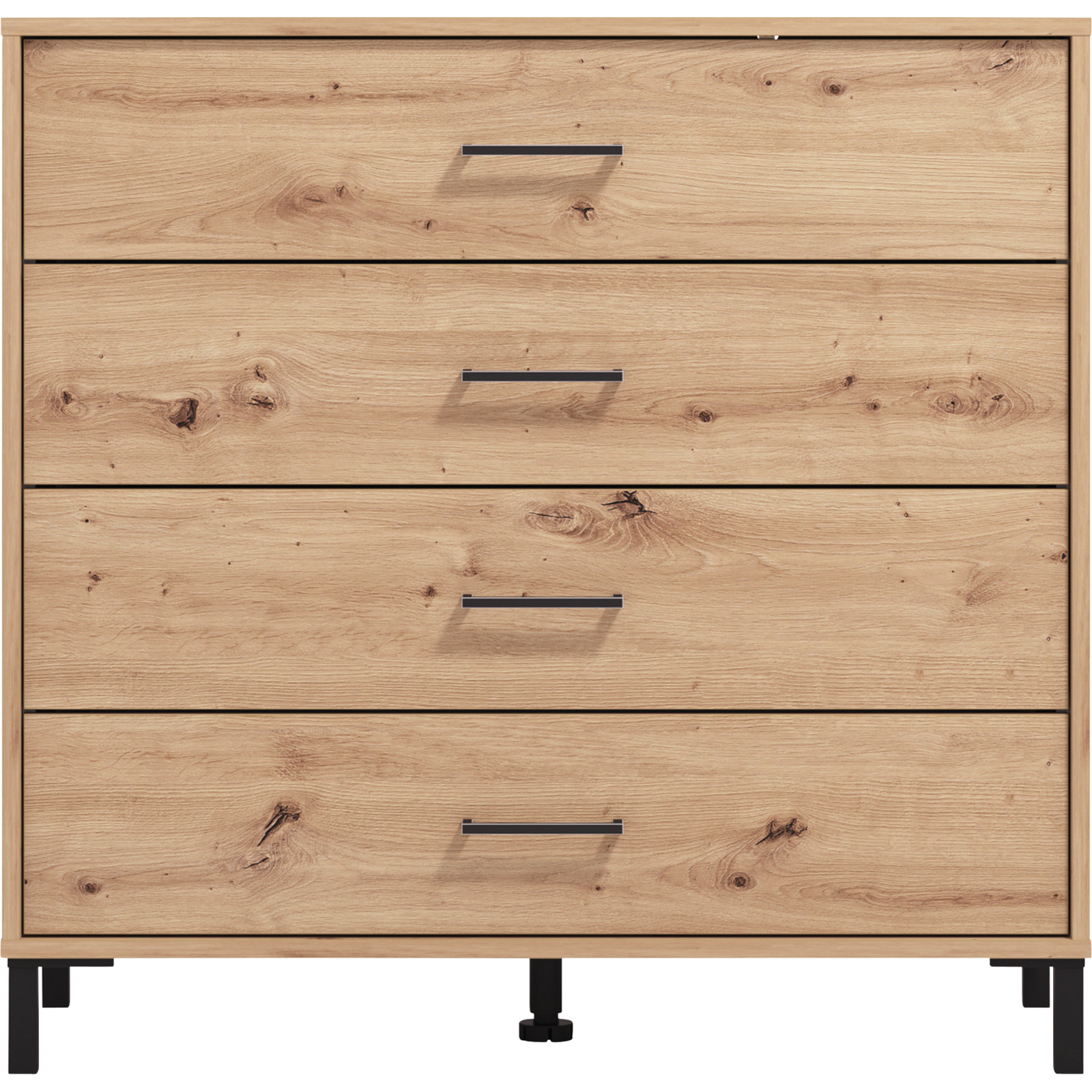 Kommode Vienna, Dekor Eiche Artisan, 93 x 90 x 40 cm