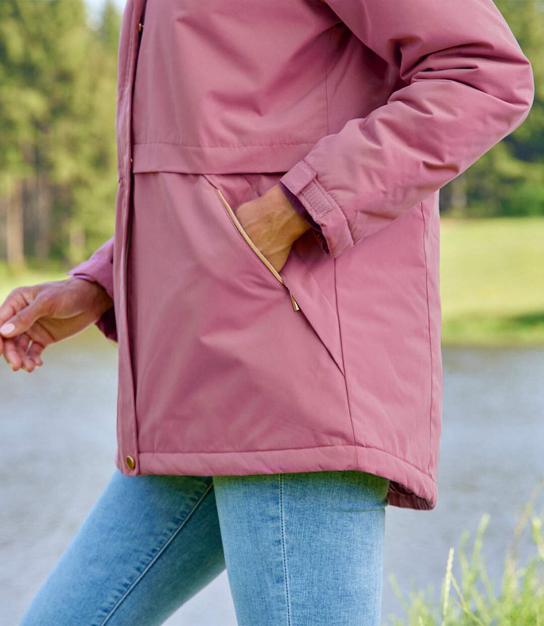 Parka à Capuche Mi-saison