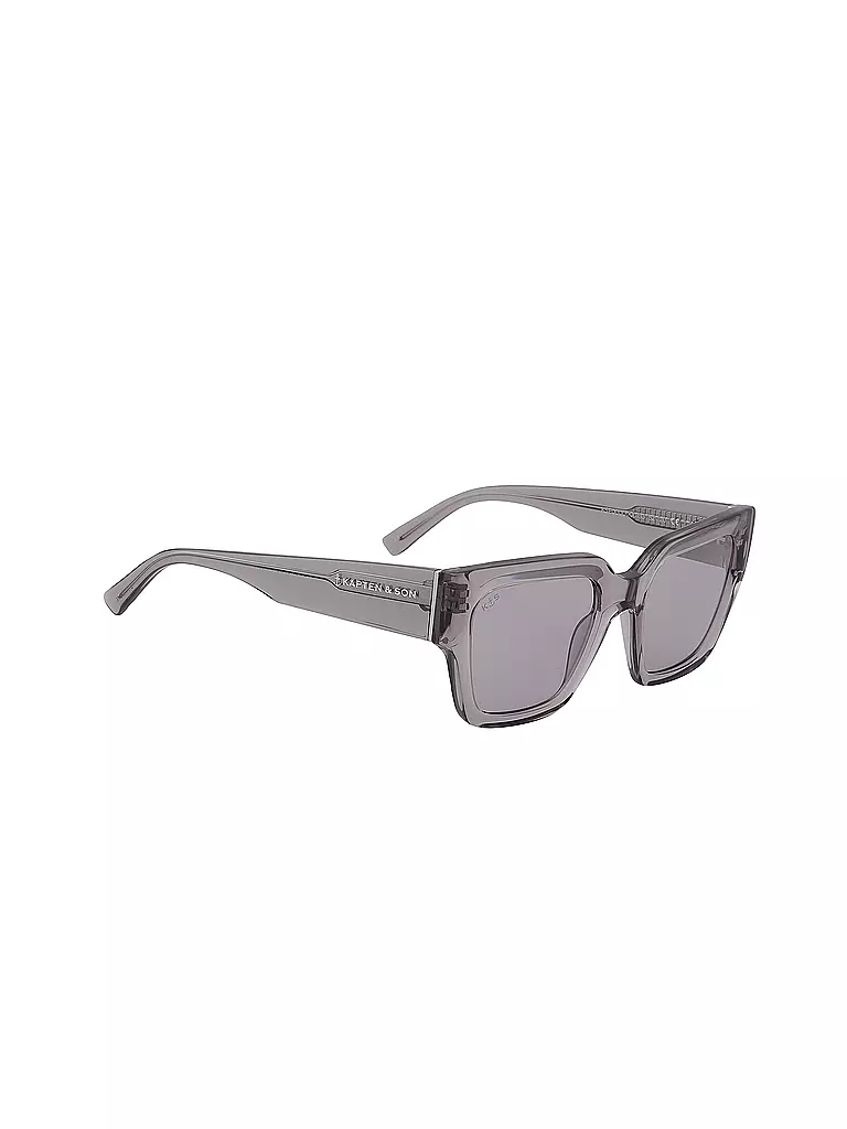 KAPTEN & SON Sonnenbrille SEVILLE TRANSPARENT GREY grau