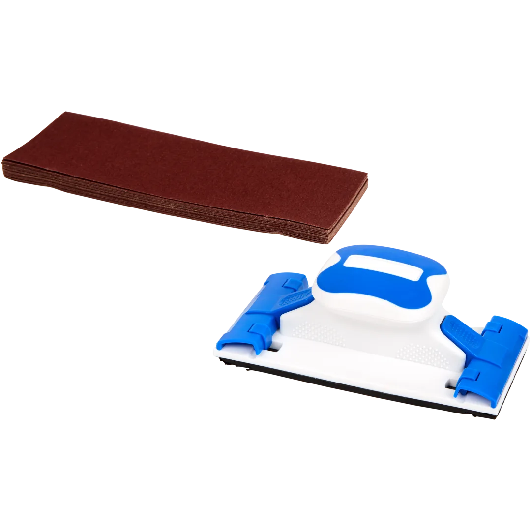 Bloc à poncer avec feuilles abrasives Spectrum