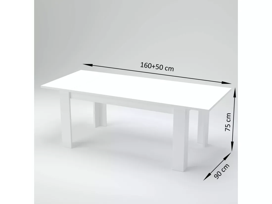 Table extensible Ddariv, Console extensible jusqu'à 12 places, Console extensible 100% Made in Italy, 160/210x90h75 cm, Ardoise