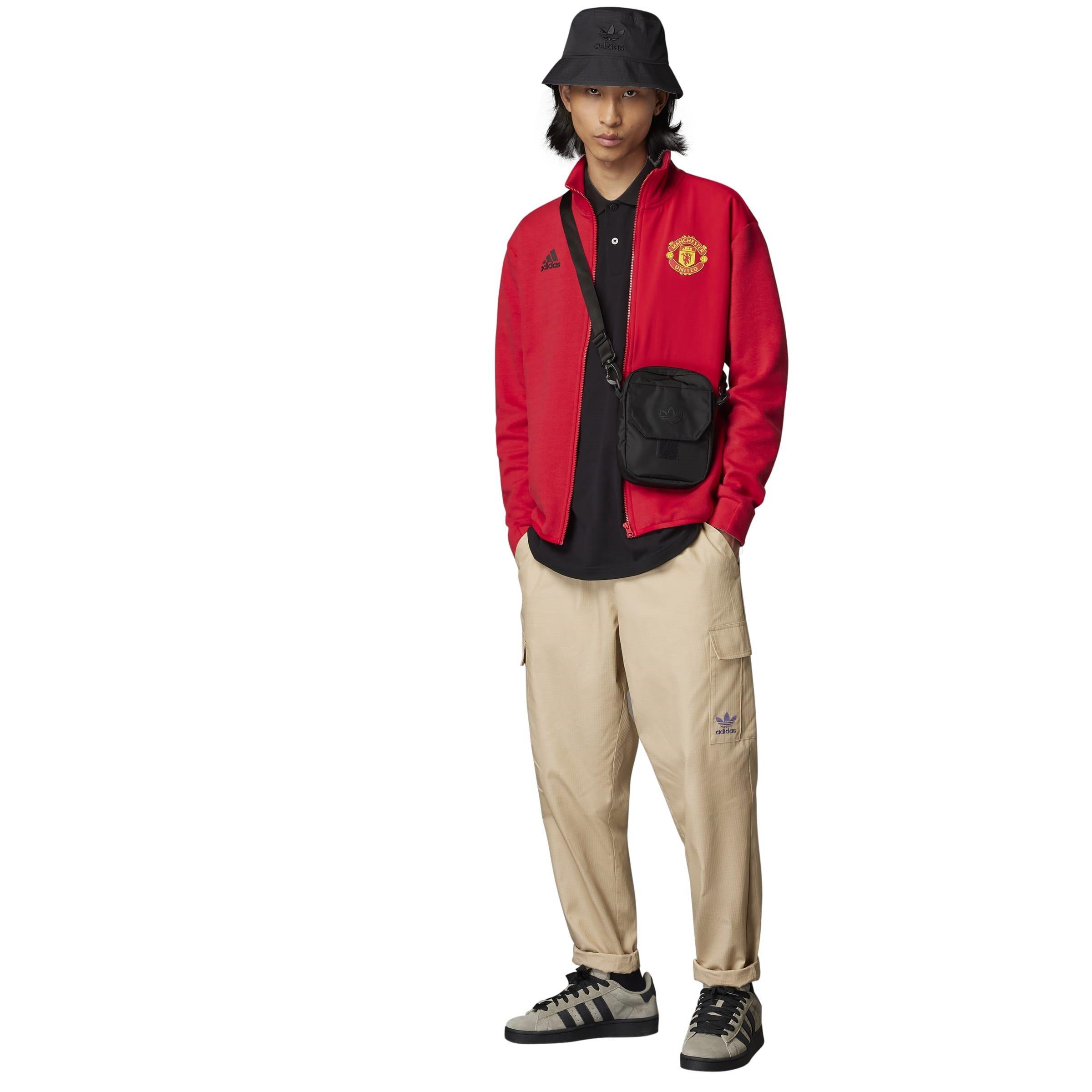 adidas Manchester United Anthem Jacket 2023 2024 Adults