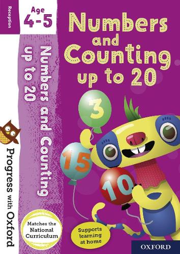 Progress with Oxford: Numbers and Counting up to 20 Age 4-5 - Progress with Oxford (Multiple items)