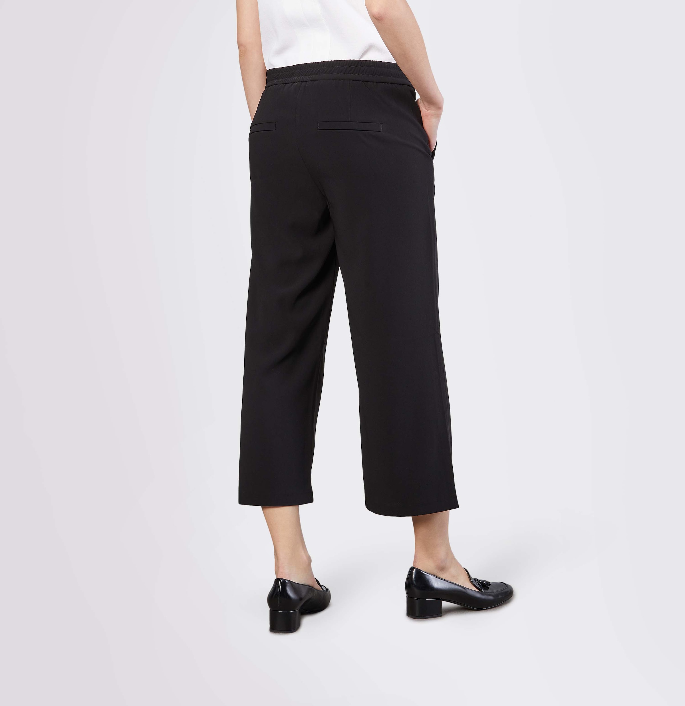 MAC 7/8-Hose »CHIARA cropped«  Modern und weit geschnitten