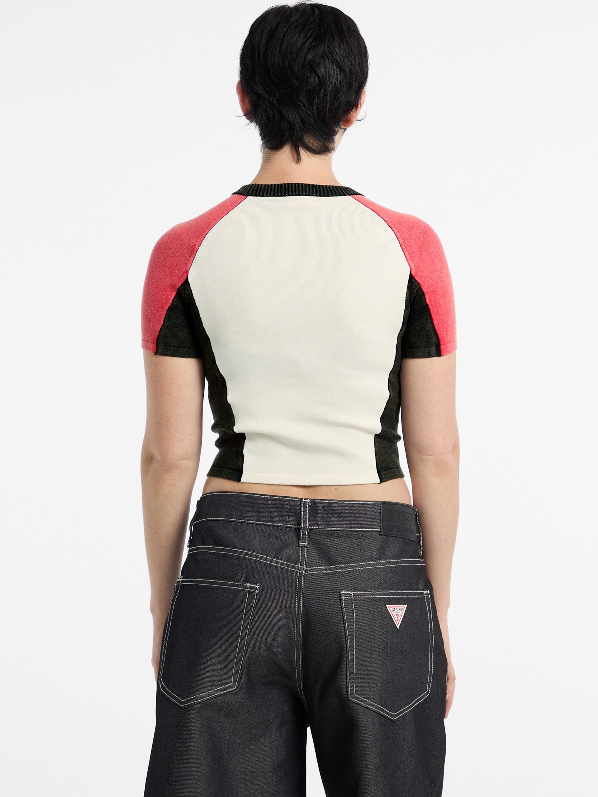 Suéter esportivo GUESS Originals Eco Fitted Racing Top