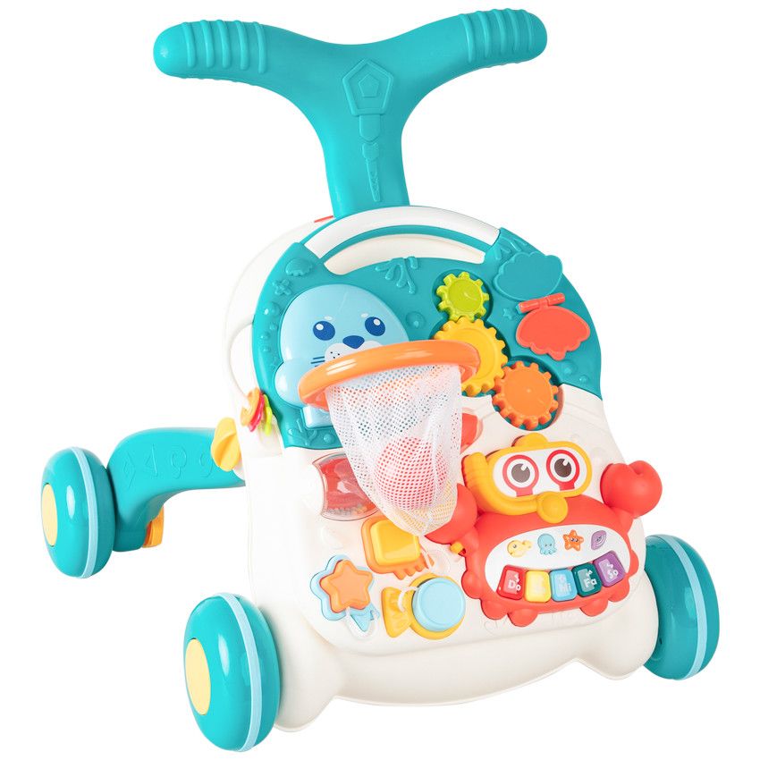 Chariot de marche et d'activité 3-en-1 - Ecru