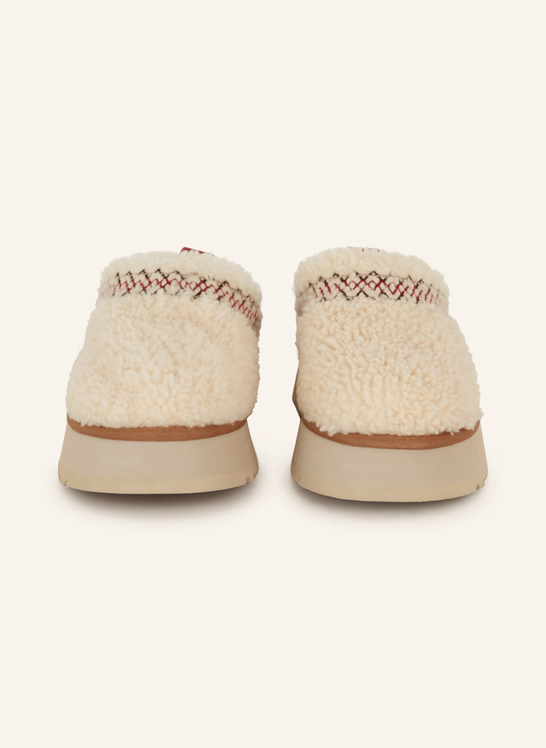 UGG Plateau-Pantoletten TAZZ mit Kunstfell