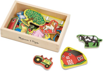 Melissa & Doug Magneter Bondegård 20 Stk