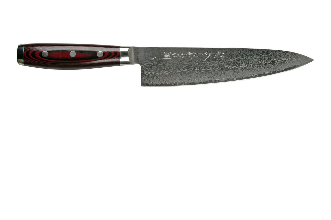 Yaxell Super Gou 37100, 161-laags damaststaal koksmes, 20 cm