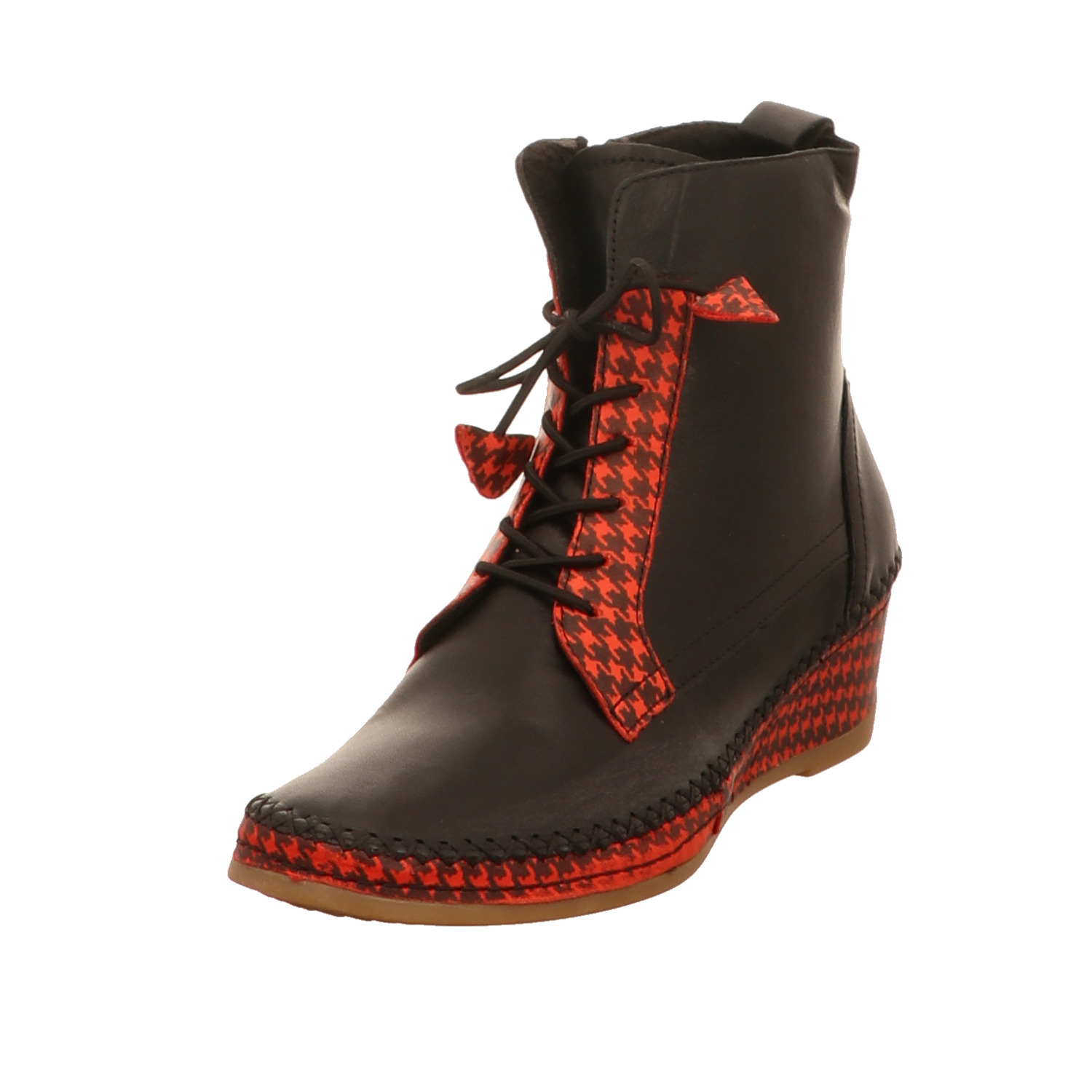Pölking Stiefelette schwarz