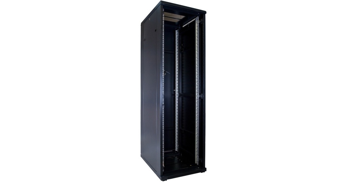 DSI42U serverkast met glazen deur - DS6842 server rack  (Zwart, 600 x 800 x 2000mm)