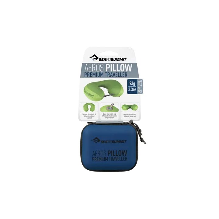 Sea To Summit Aeros Premium Traveller Pillow Navy Blue